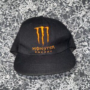 Rare vintage Monster Energy snapback cap